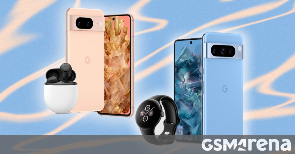 Pacotes do Google Pixel 8 vazaram