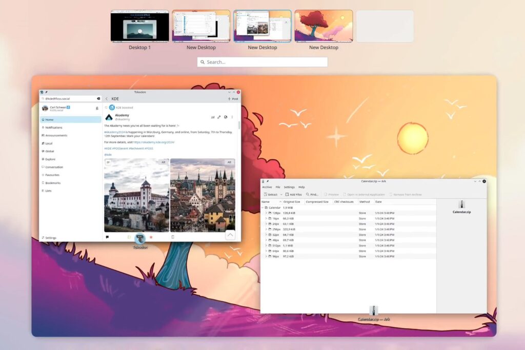 A atualização do KDE 6 chega com grandes atualizações do desktop Plasma para Linux