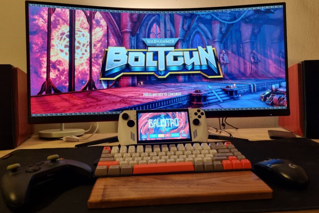 Por que prefiro jogar jogos de PC em um computador de mão em vez de um desktop
