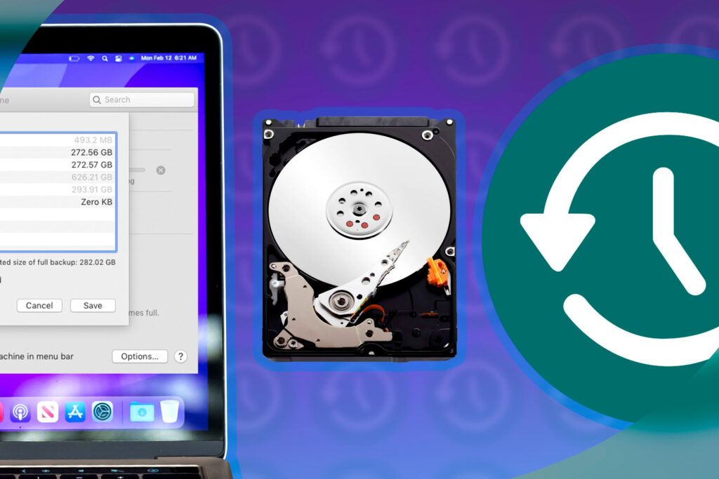 Por que salvo meus backups do Time Machine na unidade interna do meu Mac