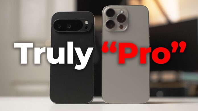 iPhone 16 Pro Max vs. Pixel 9 Pro XL: telefones Pro adequados
