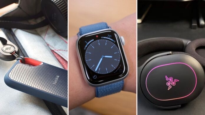 TVs baratas, fones de ouvido para jogos, Apple Watch e muito mais!
