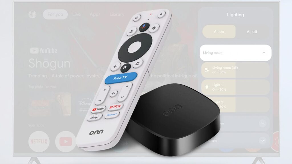 O Walmart lança a caixa de transmissão de TV Android de US $ 30 4K Plus