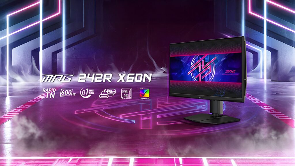 MSI acha que você precisa deste monitor de 600Hz