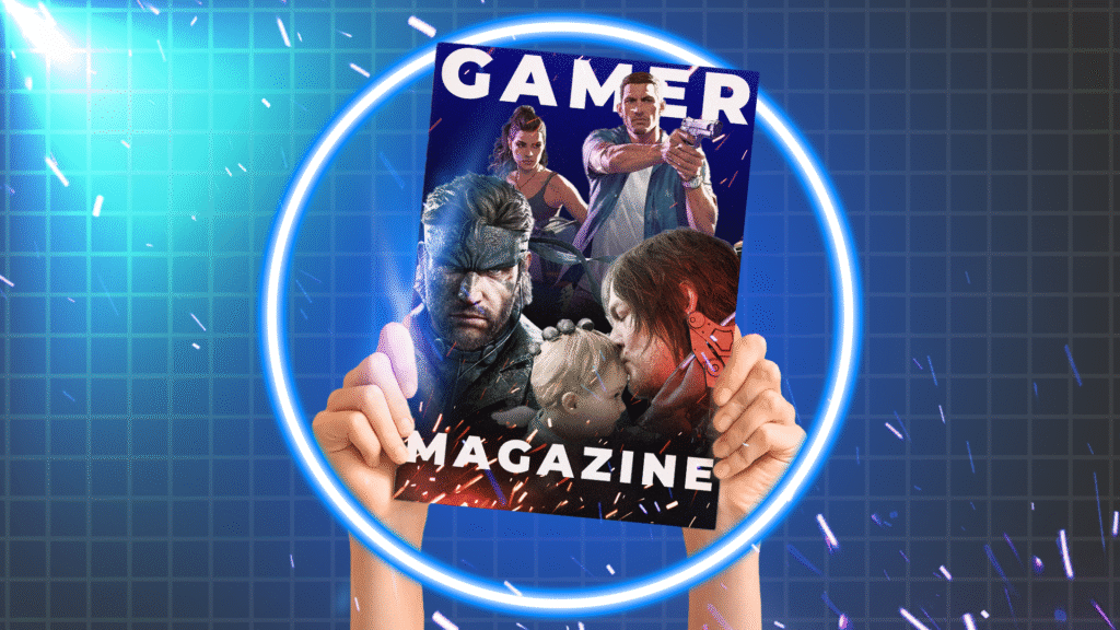 Depois de mais de uma década, comprei uma revista de jogos físicos - e é mágico