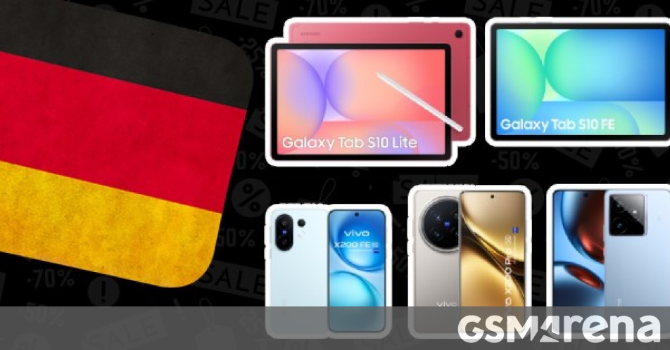 Ofertas: O Galaxy Tab S10 Lite está aqui, Vivo x200 Fe e X200 Pro preços cair