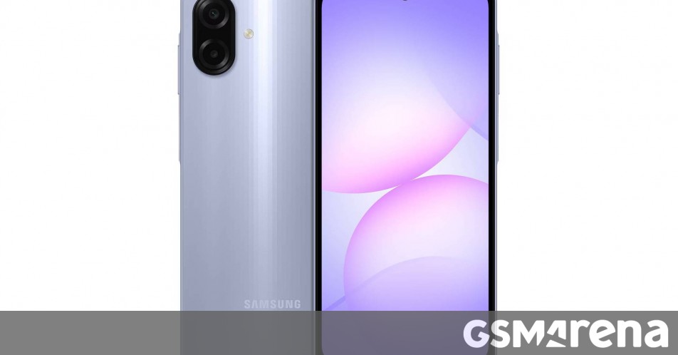 Samsung Galaxy M07 Especificações de vazamento