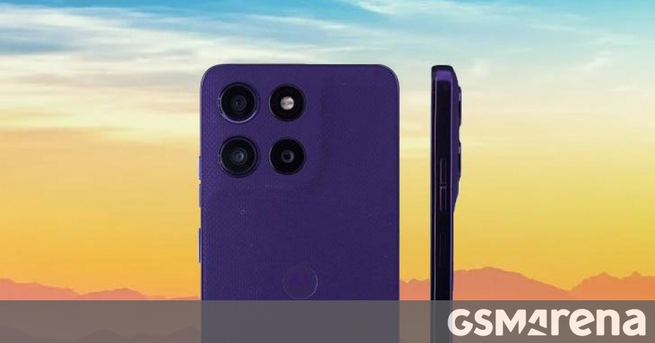 Motorola Moto G36 Superfícies na TENAA com bateria de 7.000 mAh, 6,72 "1080p+ LCD
