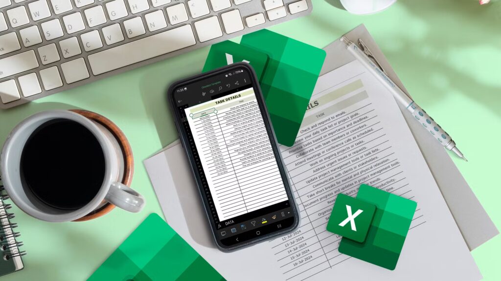 Esta é a maneira certa de usar o Microsoft Excel em seu telefone