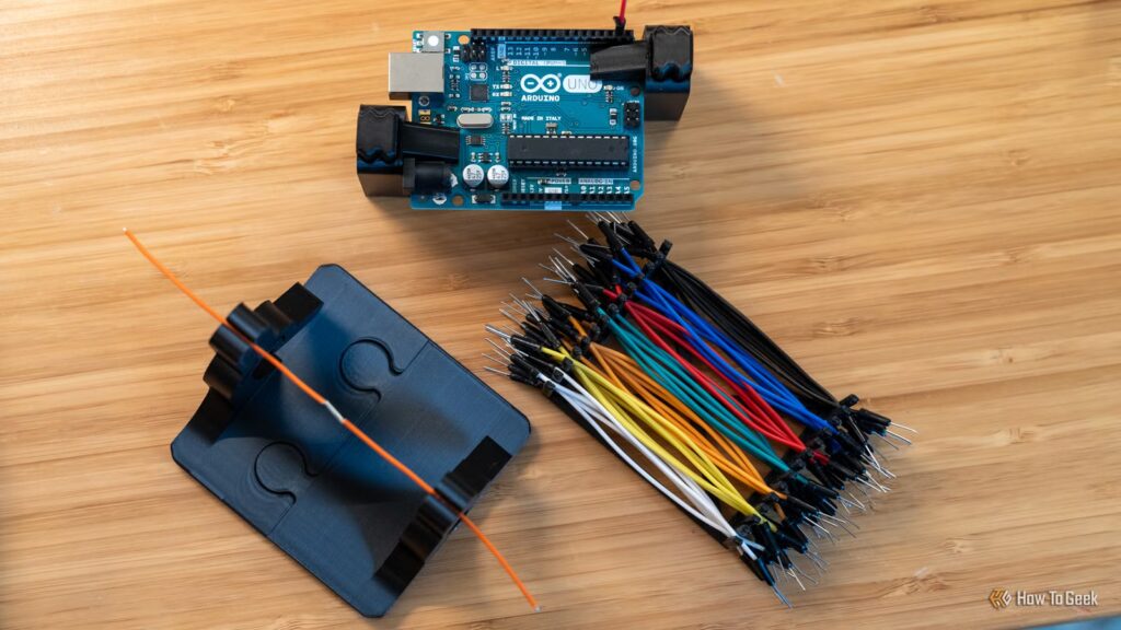 Eu imprimi essas 3 ferramentas em 3D para facilitar os projetos do Arduino