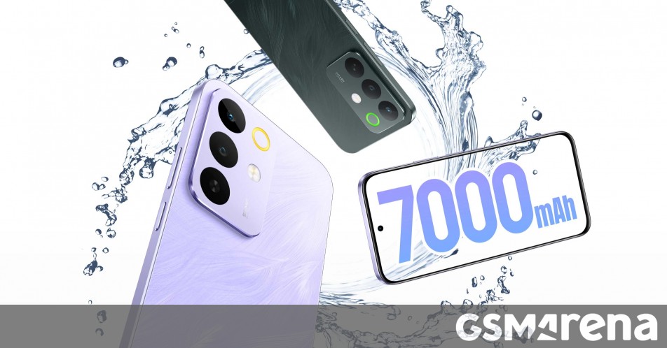 Realme C85 Pro e C85 5G estreiam com baterias de 7.000 mAh e classificação IP69