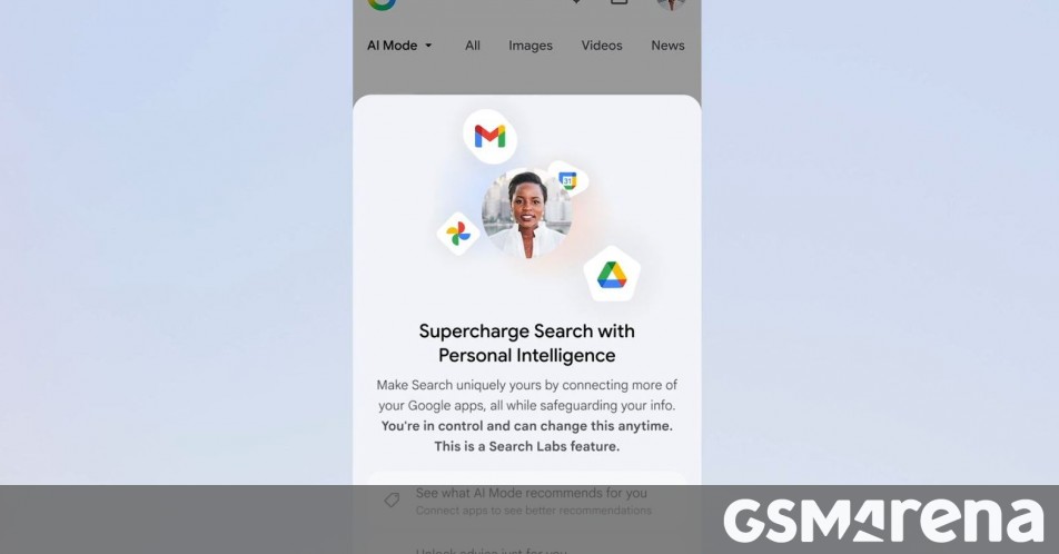 Google expande Inteligência Pessoal para Modo AI na Pesquisa