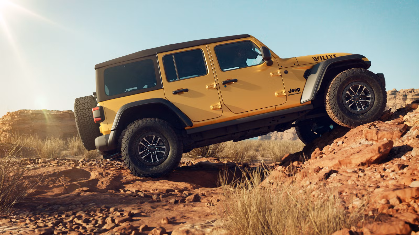 Jeep Wrangler Willys de edição limitada foi construído para o boom terrestre da América