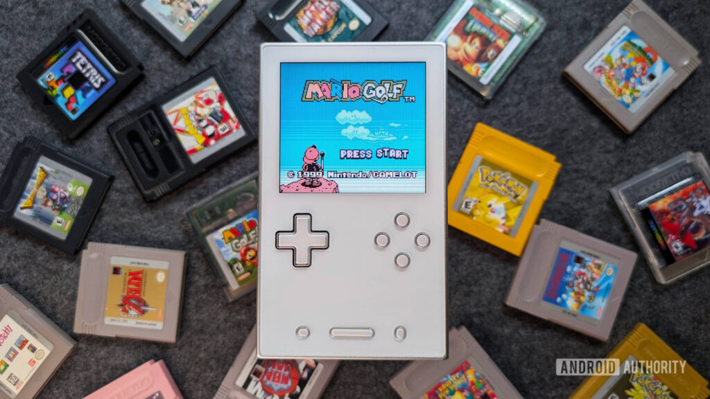 AYANEO Pocket VERT Game Boy Mario Golf