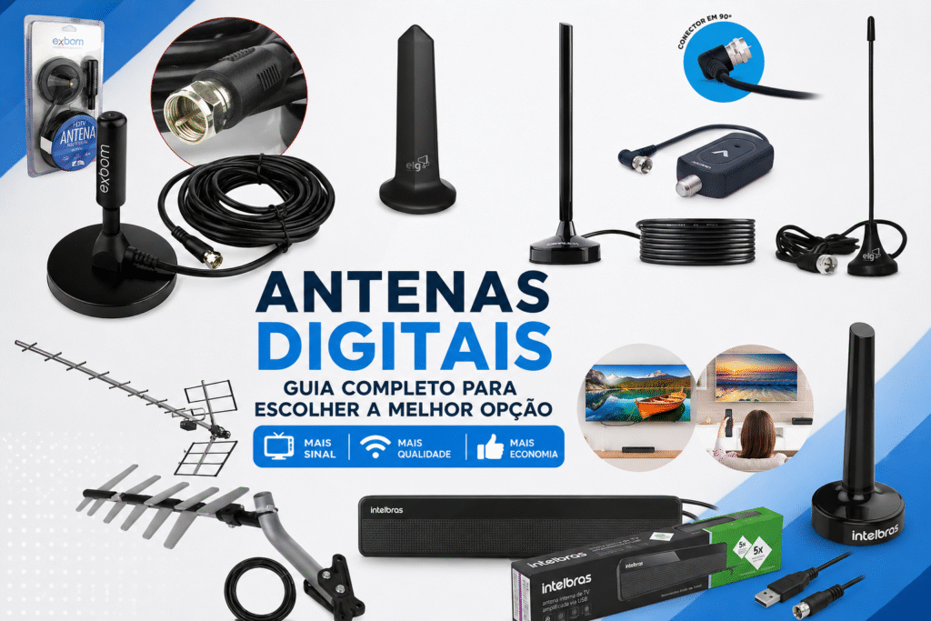 Melhores antenas para TV digital